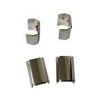 ユタカメイク　金具　端末爪　６ｍｍ×１０.５ｍｍ　ＫＭ−０２　１袋（４個）（直送）