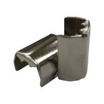 ユタカメイク　金具　端末爪　９ｍｍ×１４ｍｍ　ＫＭ−０５　１袋（２個）（直送）