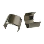 ユタカメイク　金具　端末爪　１５ｍｍ×１５ｍｍ金具　ＫＭ−０９　１袋（２個）　（直送）