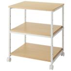 YAMAZEN высота выдерживаемая нагрузка OA подставка 3 уровень дерево натуральный | коврик белый MPR-3(WNM|MWH) 1 шт. ( ваш заказ . товар )