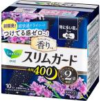 ショッピングロリエ 花王　ロリエ　スリムガード　ラベンダーの香り　特に多い夜用４００　羽つき　１パック（１０個）