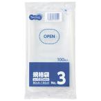 ＴＡＮＯＳＥＥ　規格袋　３号　０．０３×８０×１５０ｍｍ　１セット（２０００枚：１００枚×２０パック）