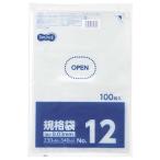 TANOSEE　規格袋　１２号　０．０３×２３０×３４０ｍｍ　１セット（１０００枚：１００枚×１０パック）