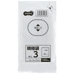 ＴＡＮＯＳＥＥ　規格袋　３号　０．０２×８０×１５０ｍｍ　１セット（３０００枚：１００枚×３０パック）