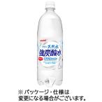サンガリア 伊賀の天然水 強炭酸水 1L ペットボトル 1セット(24本:12本×2ケース)
