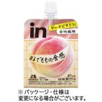 森永製菓　ｉｎゼリー　フルーツ食感　もも　１５０ｇ　１ケース（３６パック） （お取寄品）