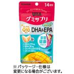 ショッピンググミ ＵＨＡ味覚糖　グミサプリ　ＣｏＱ１０＋ＤＨＡ＆ＥＰＡ　１４日分　１セット（１６８粒：２８粒×６パック）　（お取寄せ品）