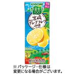 カゴメ　野菜生活１００　宮崎月夜実グレープフルーツ＆日向夏ミックス　１９５ｍＬ　紙パック　１ケース（２４本）　（お取寄せ品）
