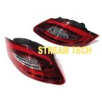 PORSCHE ポルシェ 987 ケイマン ボクスター 05?09年用 新型 LED クリアテールランプ レッド/クリア 左右セット テールライト リアライト Cayman Boxster 人気