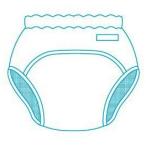 おむつ組入のパンツ型カバー Lサイズ モナーテメディカル 大人用おむつカバー 介護用品