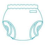  подгузники-трусики покрытие 3L размер mona-te medical для взрослых непромокающие трусики товары для ухода 