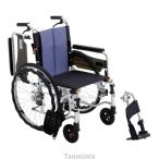 アルミ自走車いす JTN-3B 座幅40 ヘザ�