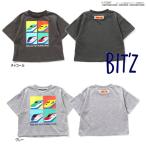 ショッピングBit\\\'z 【セール/10%OFF】25'秋新作 BIT'Z ビッツ プラレールプリント半袖Tシャツ b407015 半袖 半そで ベビー キッズ 子ども服