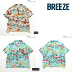 【セール/10%OFF】26'夏新作 BREEZE ブリーズ TOMICA×BREEZEアロハシャツ J309946 トミカ 半袖 半そで 男の子 女の子 ベビー キッズ 子ども服