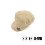 【セール/30%OFF】19'秋冬新作 JENNI ジェニィ ロゴ刺繍フェイクスウェードきゃすケット 子供用/帽子 メール便不可