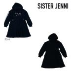 【セール/30%OFF】23'秋冬新作 sisterJENNI シスタージェニィ メタルロゴパーカーワンピース 長袖 ガールズ 子ども服 ジュニアJr メール便不可