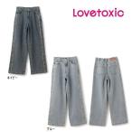 【セール/10%OFF】25'夏新作 Lovetoxic ラブトキシック フリンジデニムパンツ 8351144 ガールズ 女の子 子供服 ジュニアJr