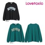 ショッピングlovetoxic 25'秋新作 Lovetoxic ラブトキシック REVERBロゴルーズロンT 7753219 長袖Tシャツ 長そで ガールズ 女の子 子供服 ジュニアJr
