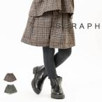 ショッピングセラフ 【セール/30%OFF】23'秋冬新作 Seraph セラフ チェック台形スカートショートパンツ s418033 ベビー キッズ 女の子 子ども服