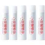 ショッピング炭酸 炭酸 高濃度 ミスト 化粧水 美容 整体 スプレー (メンズ レディ ース)プラセンタエキス入 パラベ ンフリー ［白］ 5本セット