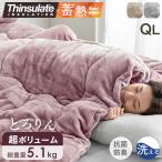 掛け布団 クイーン シンサレート 洗える 暖かい 掛ふとん 掛布団 布団 冬用 軽い ふとん 保温 おすすめ 冬 フリース 収納袋 クイーンロング かけ布団 毛布