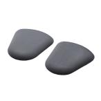エレコム MOH EL01BK エルボーレスト エルブ 扇形タイプ チャコールブラック MOHEL01BK