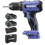 HiKOKI FDS18DA 2BG 18V コードレス ドライバドリル チャック 2 0 13mm 20段クラッチ 2 0Ah 蓄電池 2個 充電器 ケース付 KH02