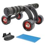 【納期目安：１週間】ITPROTECH YT ABR 4R 4輪腹筋ローラーABホイールアブローラー YTABR4R