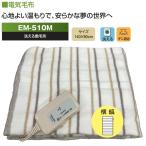 TEKNOS EM-510M 洗える敷き毛布(140×80cm)(グレー系(横縞)) (EM510M)