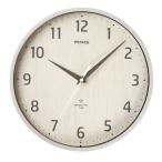 ショッピング掛け時計 ノア精密 MAG マグ 掛け時計 壁掛け時計 Wi Fiと接続 無線LAN アナログ 連続秒針 静音 木目インテリア おしゃれ かわいい マンション 直径約29.2cm ベージュ