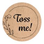 Toss me наклейка (tossme-02) craft бумага (30 мм /40 мм ) размер * листов число выбор .. 