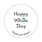  White Day наклейка (whiteday-018)( размер * листов число можно выбрать )