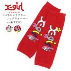  гетры Kids девочка Junior носки X-girl Stages X-girl Logo & герой гетры Rav toki носки 15cm-21cm