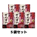 井村屋 濃厚ぜんざい お汁粉 180g 5袋 送料無料