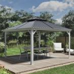 [ затраты ko]so Jug Messina 10 x 14 футов (3 x 4.2m) солнечный ракушка ta- белый 