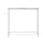 [ затраты ko] Iris o-yama цвет metal подставка стол белый W81 x D36 x H72 cm MM-D81361 537156