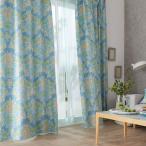 [ затраты ko]Design Life Floride портьеры 100 x 178 cm Mix букет голубой 