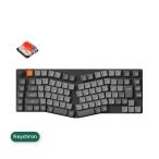 Keychron K15 Max QMK/VIA ワイヤレス カスタム・メカニカルキーボード(Aliceレイアウト) White LED 赤軸 JIS