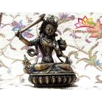 仏像　文殊菩薩 H15cm