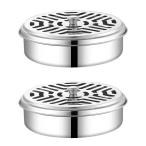 ショッピング蚊取り線香 蚊取り線香 ホルダー セット 蚊取り線香入れ 携帯用 持ち運び アウトドア (2)