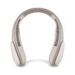 ドウシシャ 大風量 ネックファン 2電源対応(充電式・USBケーブル) 充電時間5時間