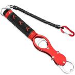 フィッシュグリップ 魚掴み器 計量機能付き 360度水平回転式 滑り止め 釣り具 便