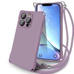 i Phone 13promax ケース シリコン ショルダースマホケース アイフォン 13promax