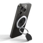 【超強両面マグネット】Bolvunes スマホリング H3 MagSafe対応 バンカーリング