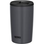 サーモス 真空断熱タンブラー フタ付き 400ml ダークグレー JDP-401 DGY