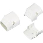 因幡電工 配管化粧カバー 端末カバー 機器接続部用 アイボリー SEN-100-I