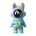 [. мир новая модель ]USB память симпатичный космос заяц. форма красочный поверхность белый flash dry 