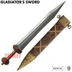☆DENIX グラディエーターソード ローマ/イタリア シルバー 4140 (デニックス 剣闘士 グラディウス 模造刀剣)