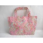 キャスキッドソン （cath kidston）ショッパー　トート ペイズリーホットピンク