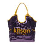 ショッピングkitson キットソン（kitson）スパンコール トートバッグ　パープル